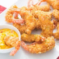 Frittura di gamberi con salsa al mango - Restaurant