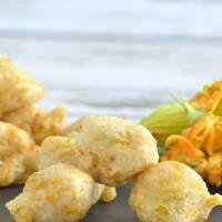 Frittelle ai fiori di zucca - Demo "Festa delle tradizioni"