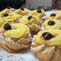 Zeppole Ripiene alla Crema - Demo "Festa delle tradizioni"