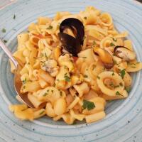 Pasta Fagioli e Cozze - Divino Ristorante Vineria