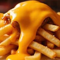 Patatine Fritte con Cheddar - Food Burger