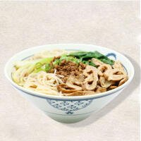 9 / Spaghetti di riso in brodo con budello - Wen Cheng Ramen Palermo