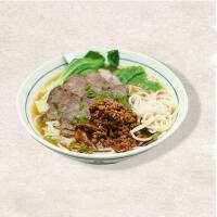 6 / Spaghetti di riso in brodo con vitello - Wen Cheng Ramen Palermo