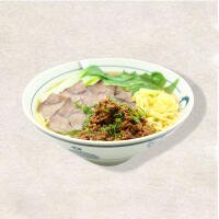11 / Spaghetti cinesi in brodo con vitello - Wen Cheng Ramen Palermo