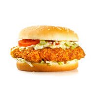 Crunchy burger di pollo - Il Baretto Bianco Azzurro