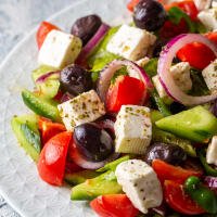 Insalata greca - Il Baretto Bianco Azzurro