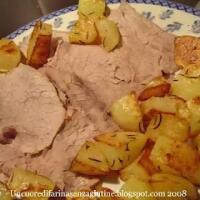 Roast beef con patate arrosto o fritte - Il Baretto Bianco Azzurro