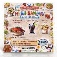 Menu pasta bambini - Circuito del gusto
