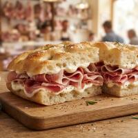 Focaccia al crudo di Parma - Circuito del gusto