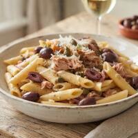 Penne tonno e olive - Circuito del gusto