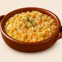 Pasta e patate con provola - Ca' pacciamm