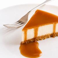 CHEESECAKE AL CARAMELLO SALATO - Orchidea Pizzeria
