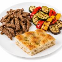 Straccetti Con Verdure Grigliate E Panpizza - Pizza Twist