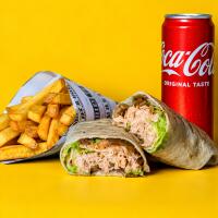 Menu Wrap Pulled Pork - Peterland Giarre