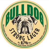 Bulldog strong lager Mezza pinta - The Bombardier