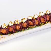 196.- Uramaki salmon pistacchio - Leon D'Oro Sushi - Cassola