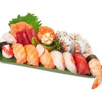 065.- Sushi e sashimi misto 20pz - Leon D'Oro Sushi - Cassola