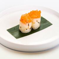 090.- Gunkan soy salmone - Leon D'Oro Sushi - Cassola