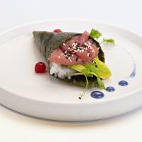 130.- Temaki maguro avocado - Leon D'Oro Sushi - Cassola