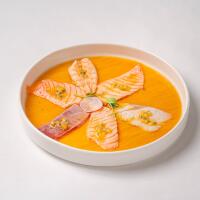 046. - Carpaccio misto flambe - Leon D'Oro Sushi - Cassola