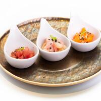 043.- Tris di tartare - Leon D'Oro Sushi - Cassola
