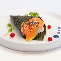 129.- Temaki sake avocado - Leon D'Oro Sushi - Cassola