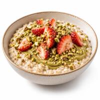 Porridge Pistacchio e Fragole - Bar San Domenico