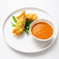 Fiore di zucca ripiena - Umaki Salerno