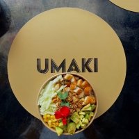 POKE CHICKEN- Riso bianco, pollo fritto, mais, avocado, cetrioli, philadelphia, cipolla fritta - Umaki Salerno